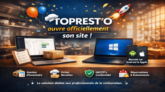 🎉 TOPREST’O ouvre officiellement son site !